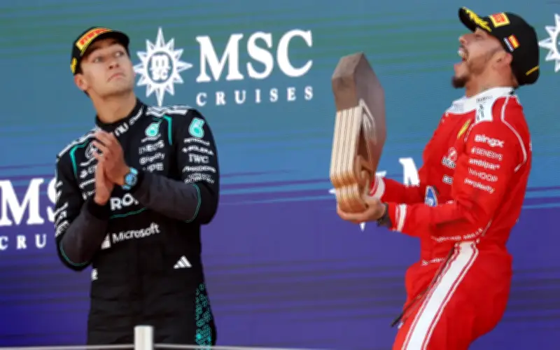 Hamilton raih kemenangan pertama bersama Ferrari di Grand Prix Barcelona