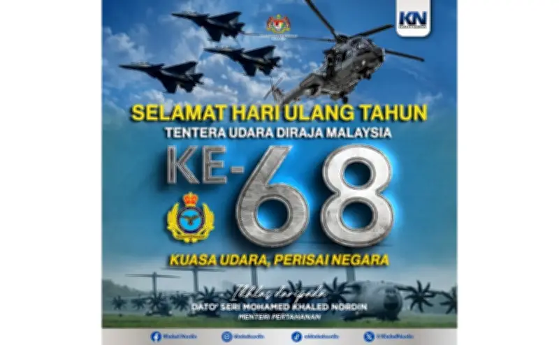 HUT TUDM ke-68: MINDEF janji pertingkat keupayaan dan kesiapsiagaan