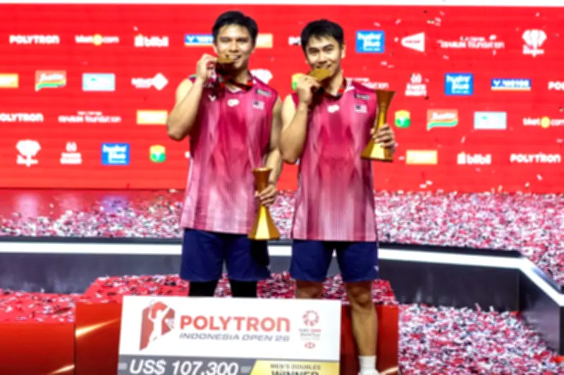 Indonesia Open: Goh Sze Fei-Nur Izzuddin tamat penantian 18 tahun Malaysia