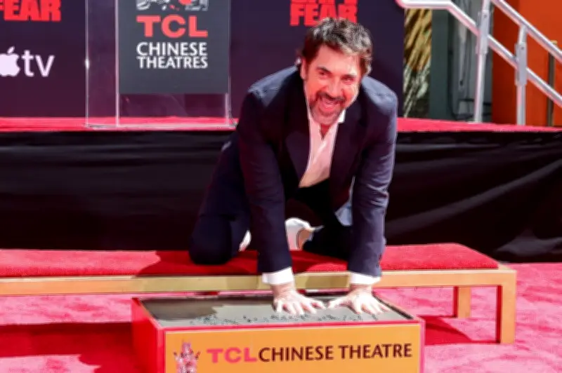 Javier Bardem tinggalkan cap tangan dan kaki di TCL Chinese Theatre