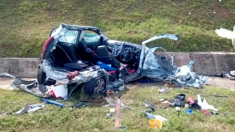 Lapan cedera dalam kemalangan tiga kenderaan di PLUS dekat Sungai Petani
