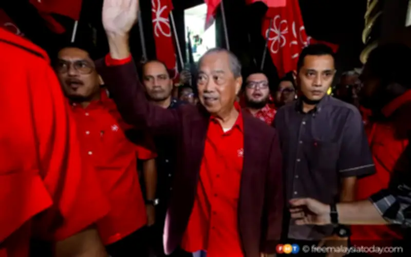 Lebih 200 ahli Bersatu berhimpun sokong Muhyiddin sebelum mesyuarat tertinggi