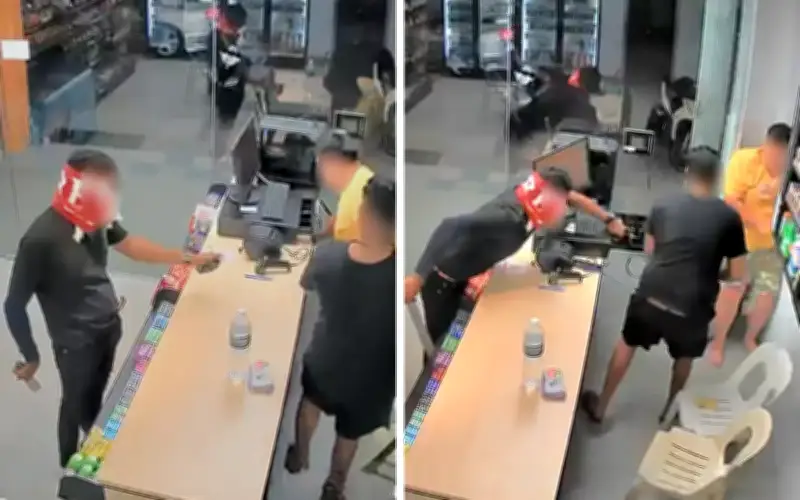 Lelaki cedera dirompak parang di kedai serbaneka Nibong Tebal
