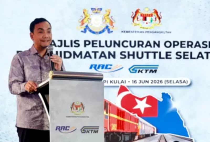 MB Johor desak Putrajaya percepat projek transit laju pusat bandar JB