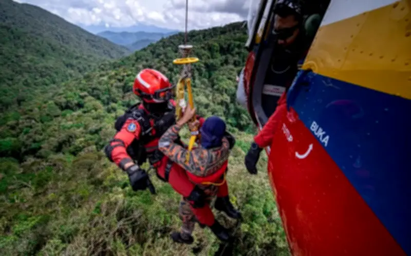 Pasukan GOF dinaikkan helikopter percepat cari pendaki hilang Jaslinda