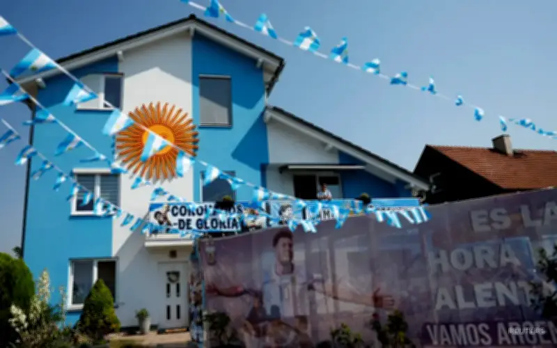 Peminat Argentina dari Czech ubah rumah jadi tumpuan Messi