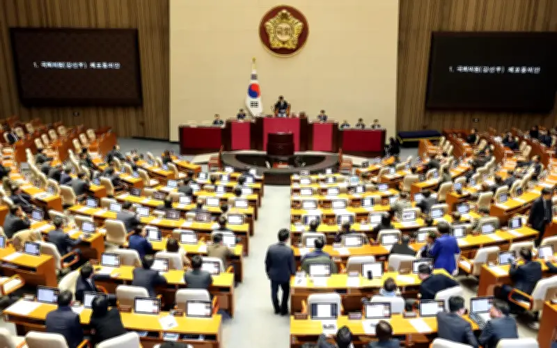 Penyiasatan parlimen Korea Selatan mengenai kekurangan kertas undi