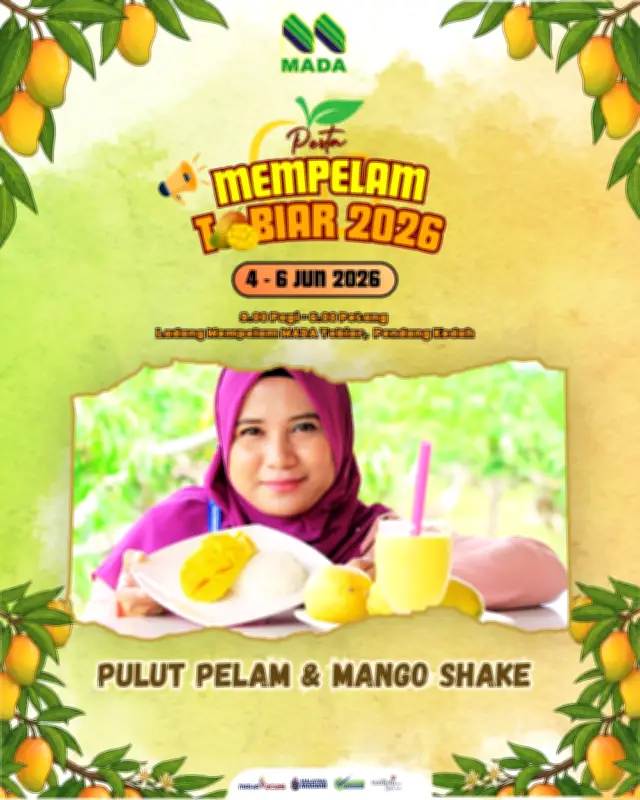 Pesta Mangga Tobiar 2026 Tawaran Petik Sendiri RM6 Sekilo