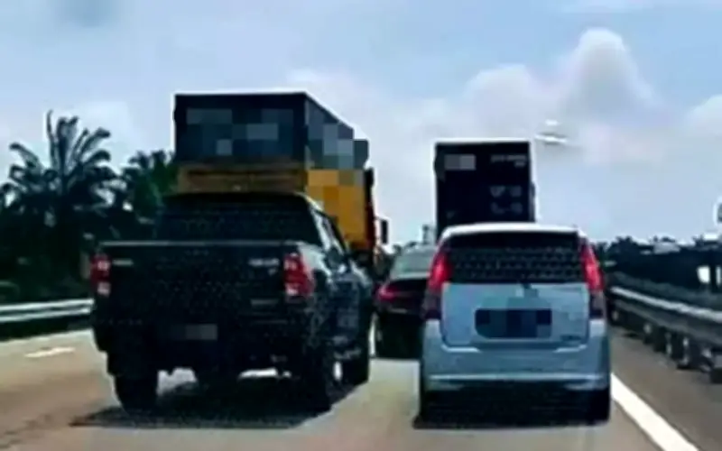 Polis rakam kenyataan pemandu pikap dan kereta 'lumba' di PLUS