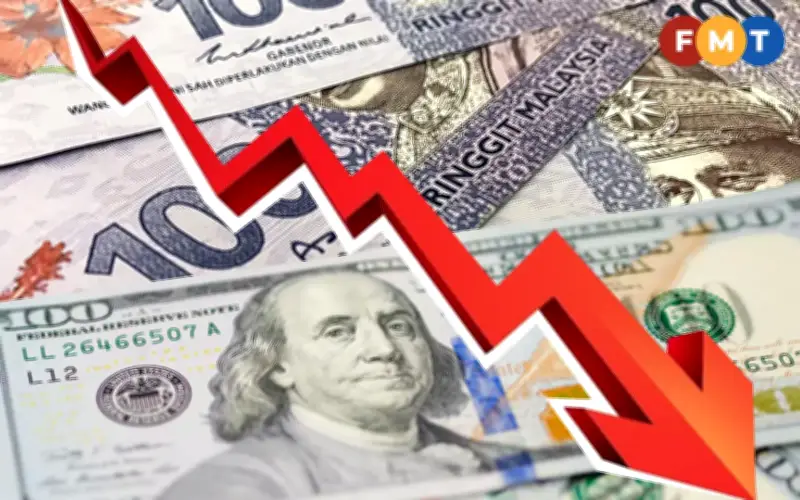Ringgit jatuh berbanding dolar AS selepas BOJ naikkan kadar