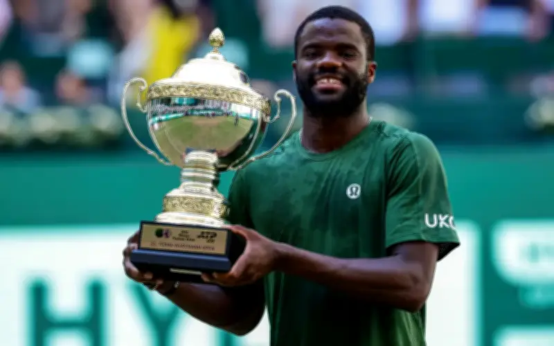 Tiafoe atasi Fritz, juara Halle Open dengan aksi dominan