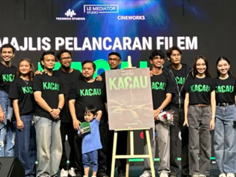 Treler pertama filem seram 'Kacau' adaptasi novel Fixi dilancarkan