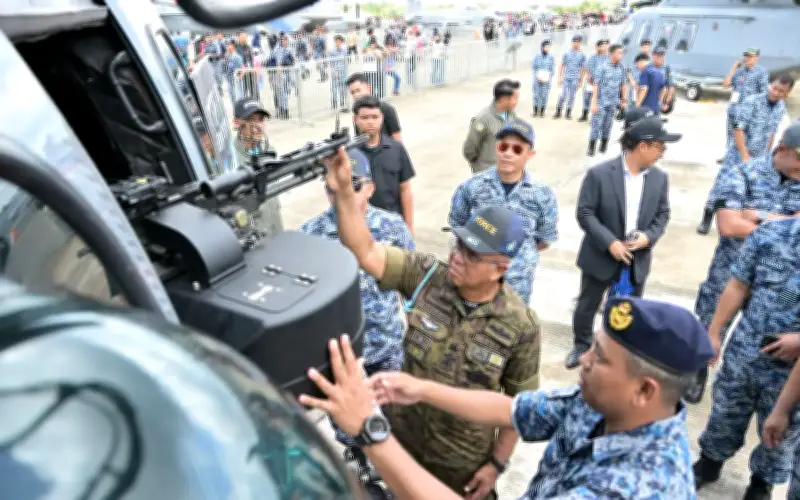 TUDM Terima Sistem Persenjataan FN MAG 58M untuk Helikopter