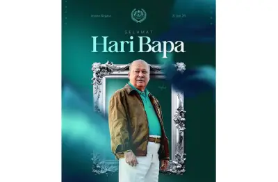 Agong dan Raja Permaisuri hulur ucapan Hari Bapa, hargai jasa ayah