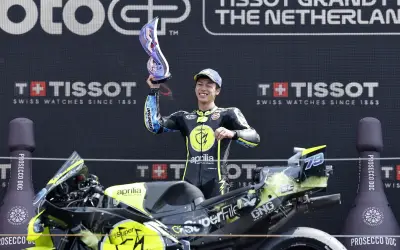 Ai Ogura Raih Kemenangan Perdana MotoGP di Belanda, Bezzecchi Kemalangan
