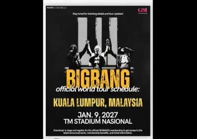 BIGBANG kembali ke Kuala Lumpur untuk konsert 2027