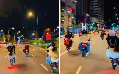 Empat bawah umur antara enam ditahan lakukan aksi wheelie di KL