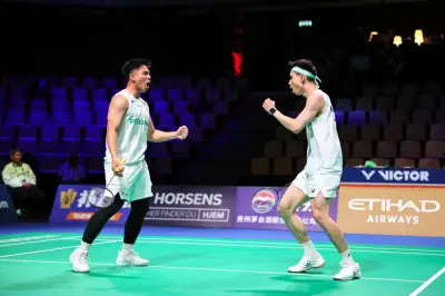 Goh Sze Fei-Nur Izzuddin pukau juara dunia ke final Indonesia Open