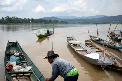 Kehidupan di sepanjang Mekong terancam oleh pencemaran toksik dari lombong haram Myanmar