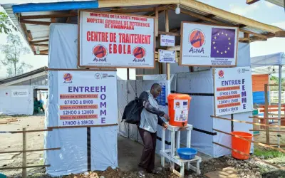 Kes Ebola di DR Congo mencecah 1,000 dengan jangkitan baharu