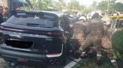 Keseronokan kanak-kanak menaiki Proton X50 baru berakhir tragedi