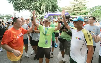 Larian Lim 2,200km kumpul RM775,000 untuk kanak-kanak kanser