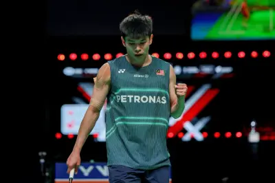 Leong Jun Hao tewaskan Naraoka ke pusingan kedua Indonesia Open