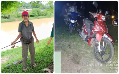 Polis Kerahkan Anjing K9 Rabel dan Tyson Cari Warga Emas Hilang di Ladang Kelapa Sawit