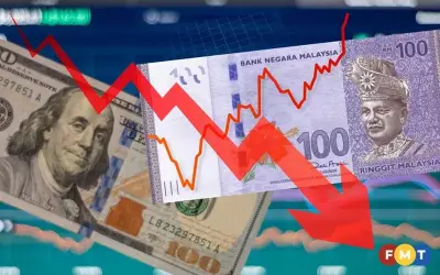Ringgit ditutup rendah berikutan ketidaktentuan global