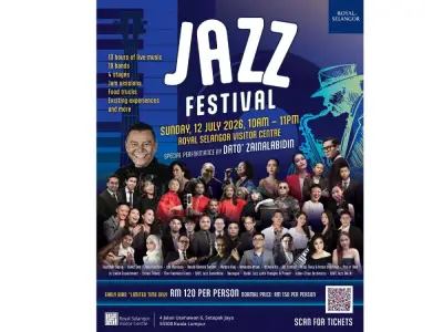 Royal Selangor Jazz Festival 2026: Kebaya Jazz, Mandopop, Sinatra