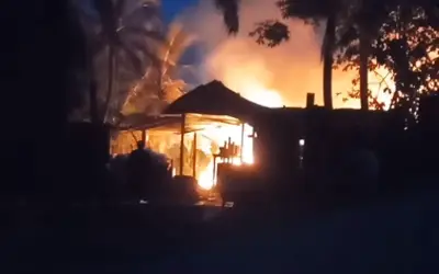 Warga asing maut direnjat elektrik dalam kebakaran kilang di Lahad Datu