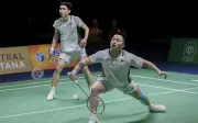 Aaron-Wooi Yik tewas kepada pasangan tuan rumah muda di Indonesia Open
