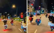 Empat bawah umur antara enam ditahan lakukan aksi wheelie di KL