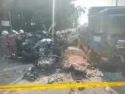 Enam sekeluarga maut, kanak-kanak bertarung nyawa dalam nahas lori dengan Proton X50