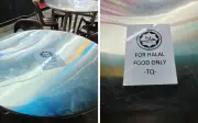 Kedai kopi di George Town diarah buang label 'meja halal'