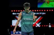 Leong Jun Hao kejut Naraoka, mara ke pusingan kedua Indonesia Open