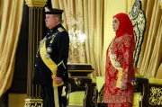 Raja Permaisuri Agong berangkat Istiadat Penganugerahan Darjah Kebesaran