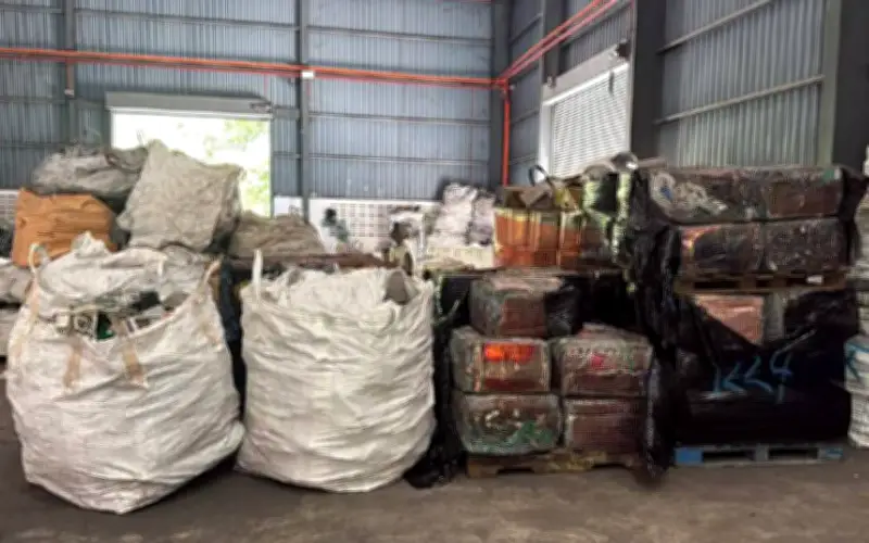 11 warga asing ditahan dalam serbuan e-waste haram di Pulau Pinang