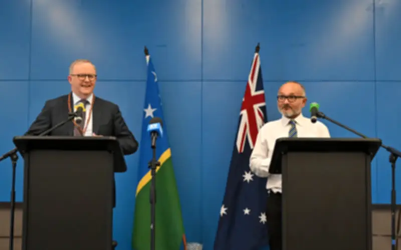 Australia-Solomon Islands eratkan hubungan, bantah ujian peluru berpandu China