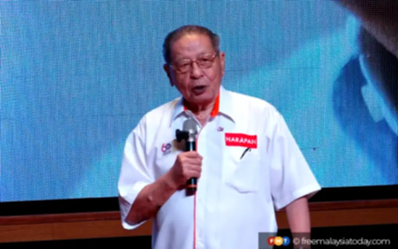 Kit Siang: Jangan biarkan undi pecah hancurkan 'impian Malaysia'