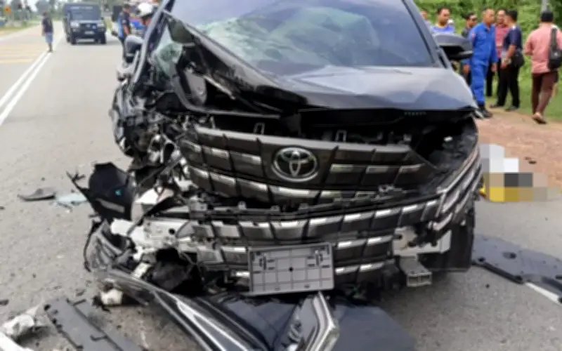 Pegawai AADK maut dirempuh pemandu positif dadah di Bera