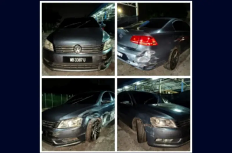 Polis Rembau guna unit K9 buru pemandu melawan arus