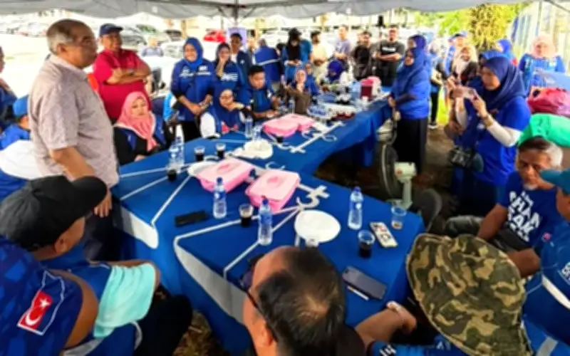 Salleh Gesa Masyarakat Sabah di Johor Sokong BN
