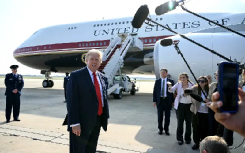 Trump Lancar Air Force One Baharu, Kaji Muzium Theodore Roosevelt