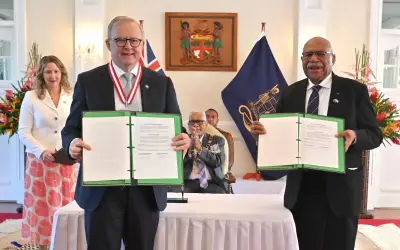 Australia dan Fiji meterai pakatan pertahanan baharu