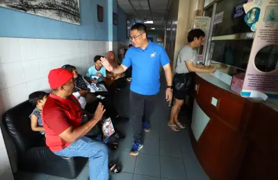 Ling Tian Soon Sandar Naik Taraf Jalan Koyok Tarik Undi di Yong Peng