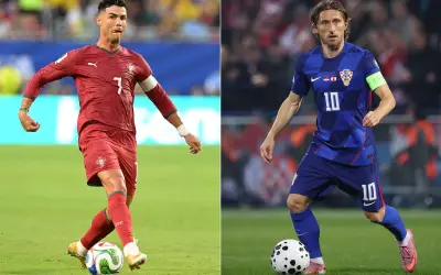 Ronaldo dan Modric bergelut dengan usia di Piala Dunia