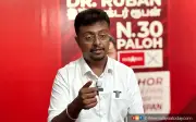 Calon PH Paloh Dr Ruban dimasukkan ke hospital akibat slipped disc